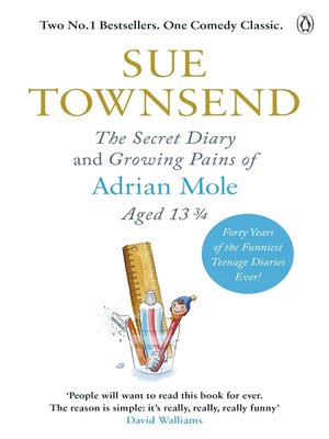 cover image of The Secret Diary & Growing Pains of Adrian Mole Aged 13 ¾